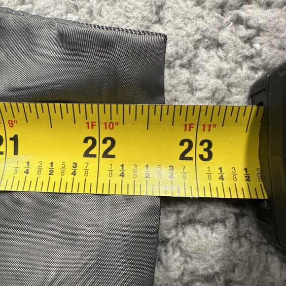 Chaps Suit Separates Vest Mens Large Grey 100% Wool Classic Knit - Picture 8 of 10